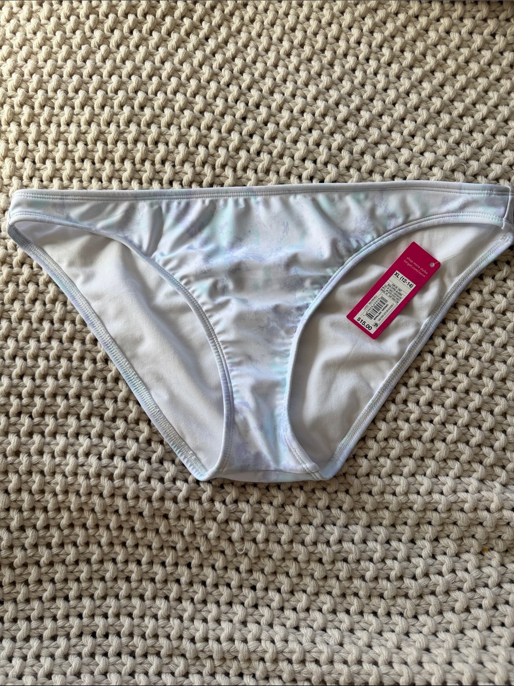 Xhilaration blue tye dye Bikini Bottom